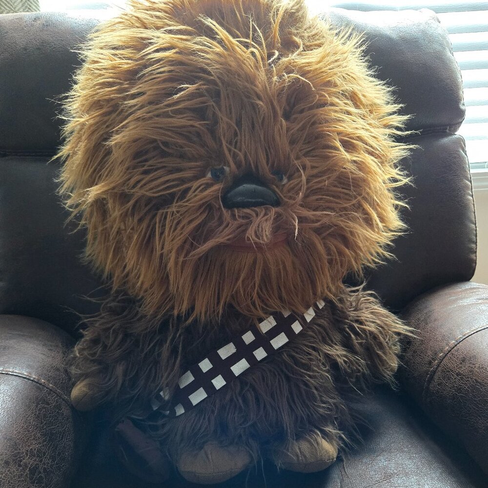 Star Wars Chewy Chewbacca Talking Plush Toy Large 24"